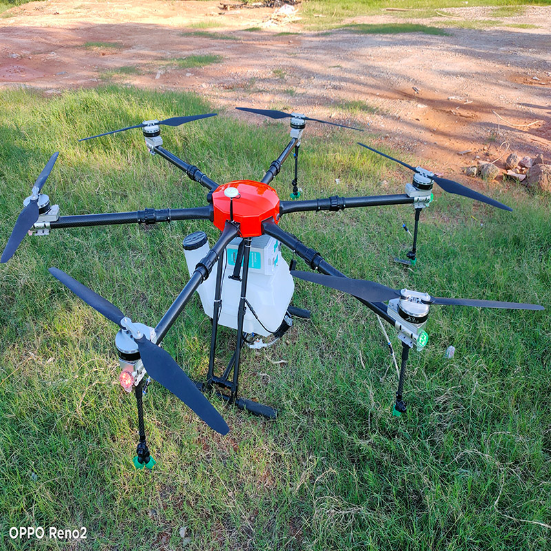 6 - axis 22kg Fertilization UAV agriculture Spraying UAV Agriculture